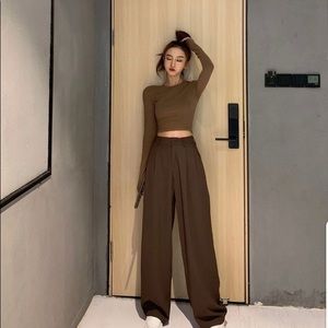 Rorah High Waisted Wide Leg Pants NWOT